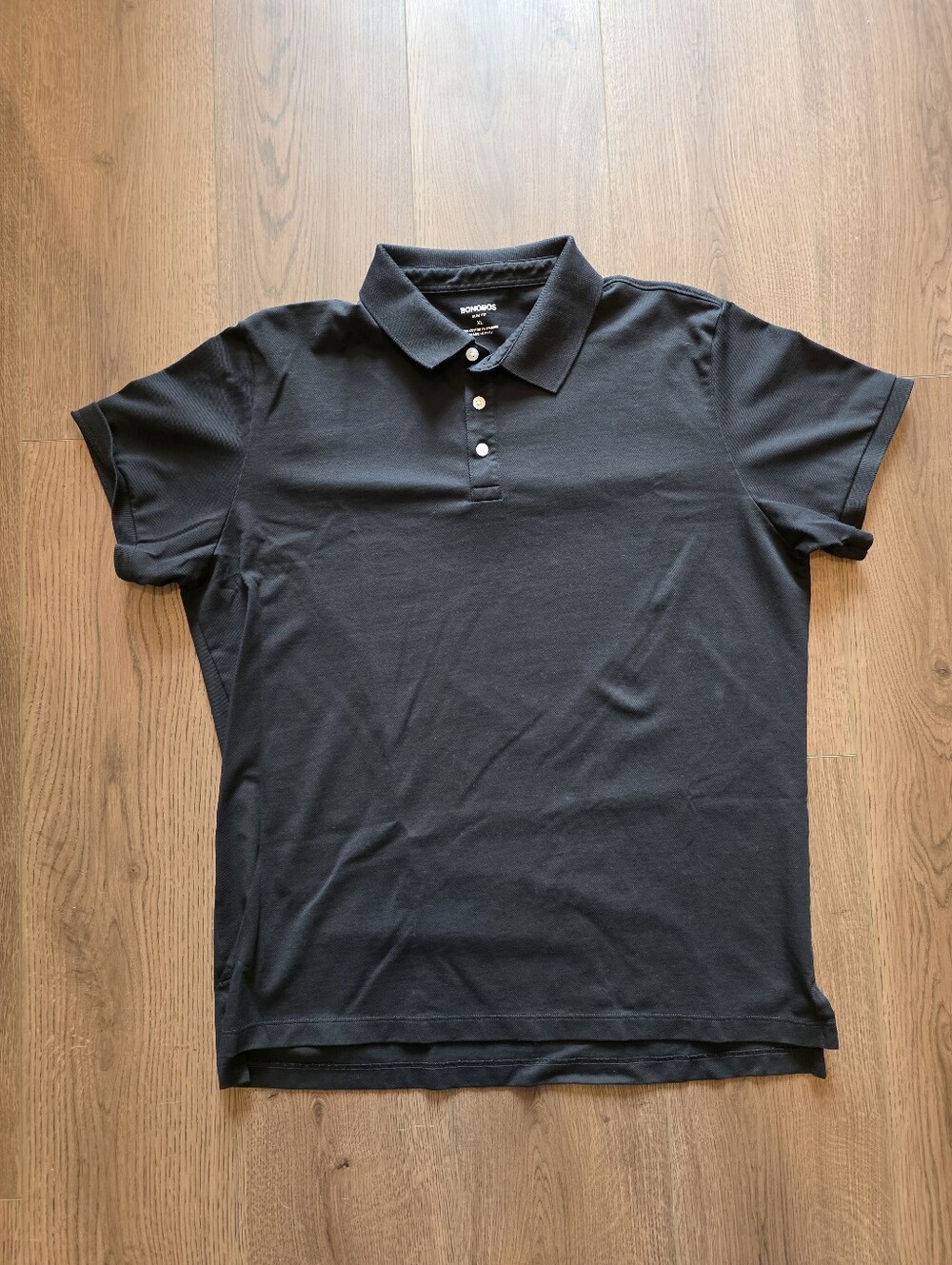 Bonobos - Stretch Pique Polo - XL Black - Slim Fit
